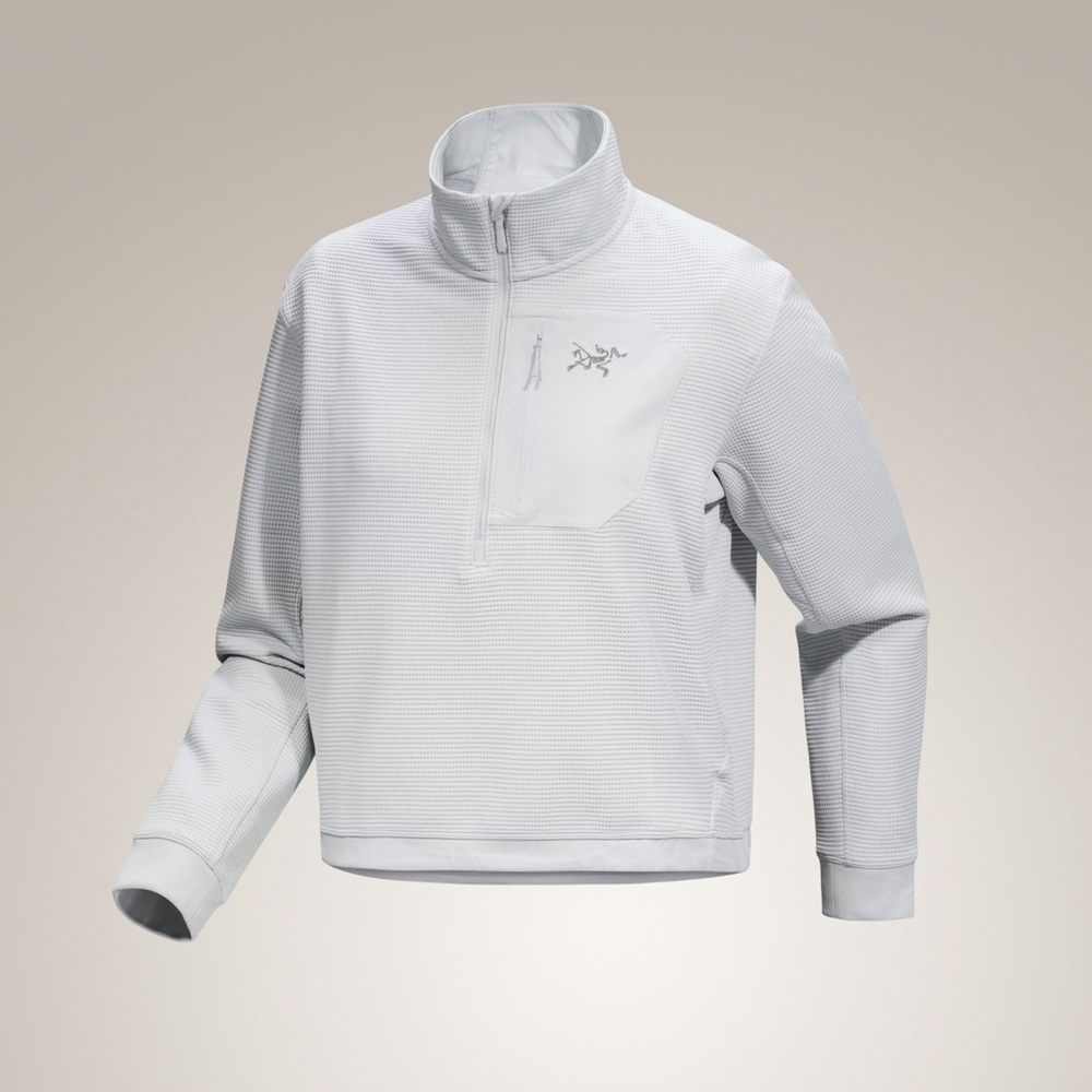 Arc'teryx Women’s Olera Zip Neck Midlayer Top Solitude Large
